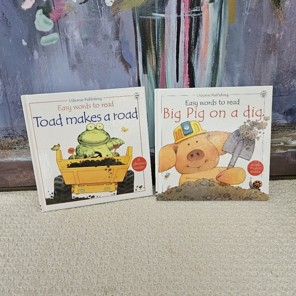 Usborne Easy words to Read Hardbacks - Picture 2 of 4